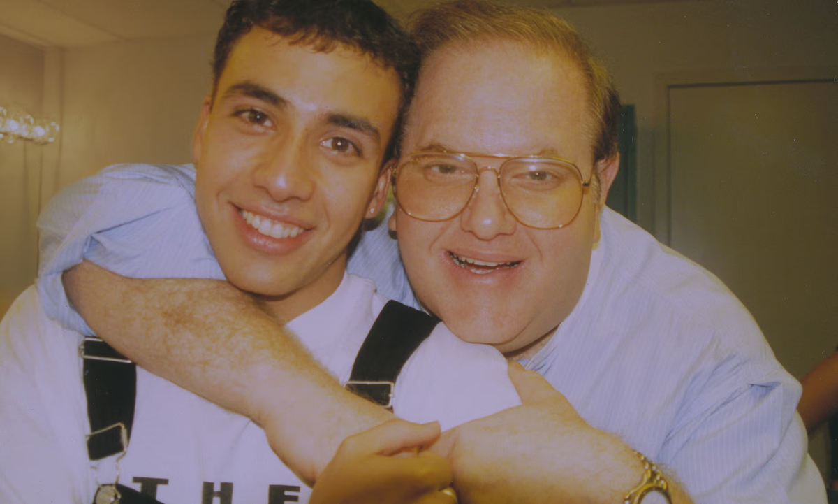 Хауи Дороу из Backstreet Boys и Лу Перлман. Фотография: Courtesy of Netflix