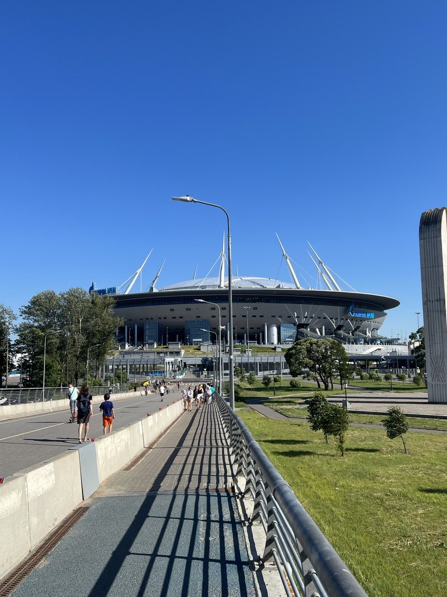 Стадион. Санкт-Петербург. Северная сторона. Личные фото
