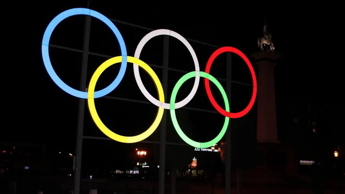    Пять олимпийских колец.