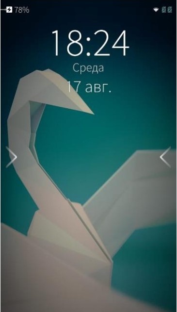 Sailfish OS Rus 2.0. Экран блокировки.
