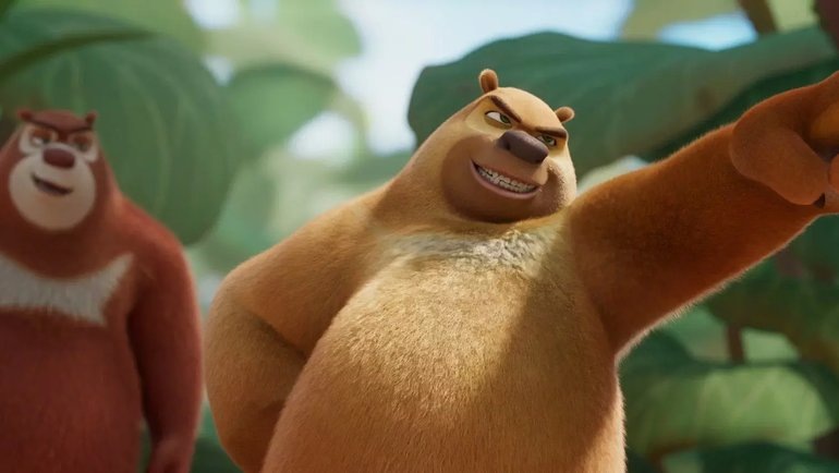    Кадр из мультфильма «Побег из лабиринта времени»