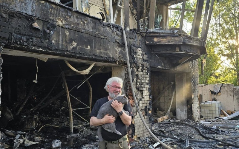    Расплата за предательство. Особняк харьковского бизнесмена-волонтёра Сапронова уничтожила российская ракета