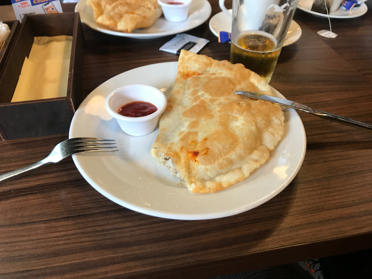 Мой вкусный Питерский чебурек.