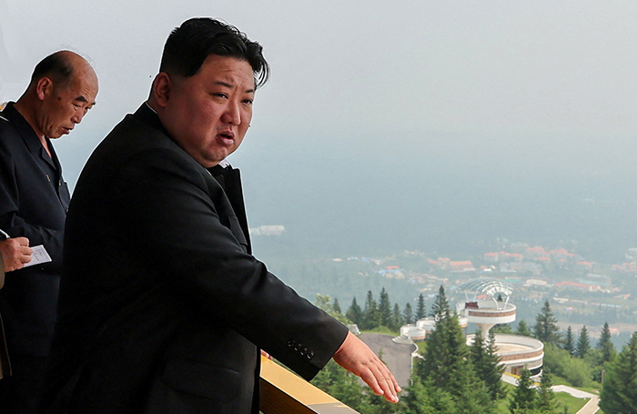    Лидер КНДР Ким Чен Ын.KCNA/Reuters