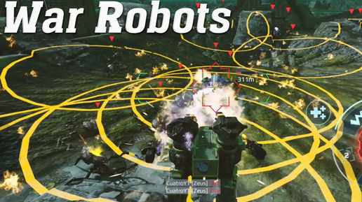 War Robots Экшен Геймплей Cuatro #warrobots