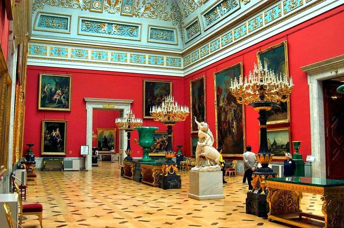 Эрмитраж внутри