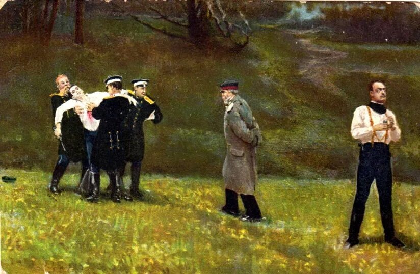 Илья Репин, "Дуэль", 1896