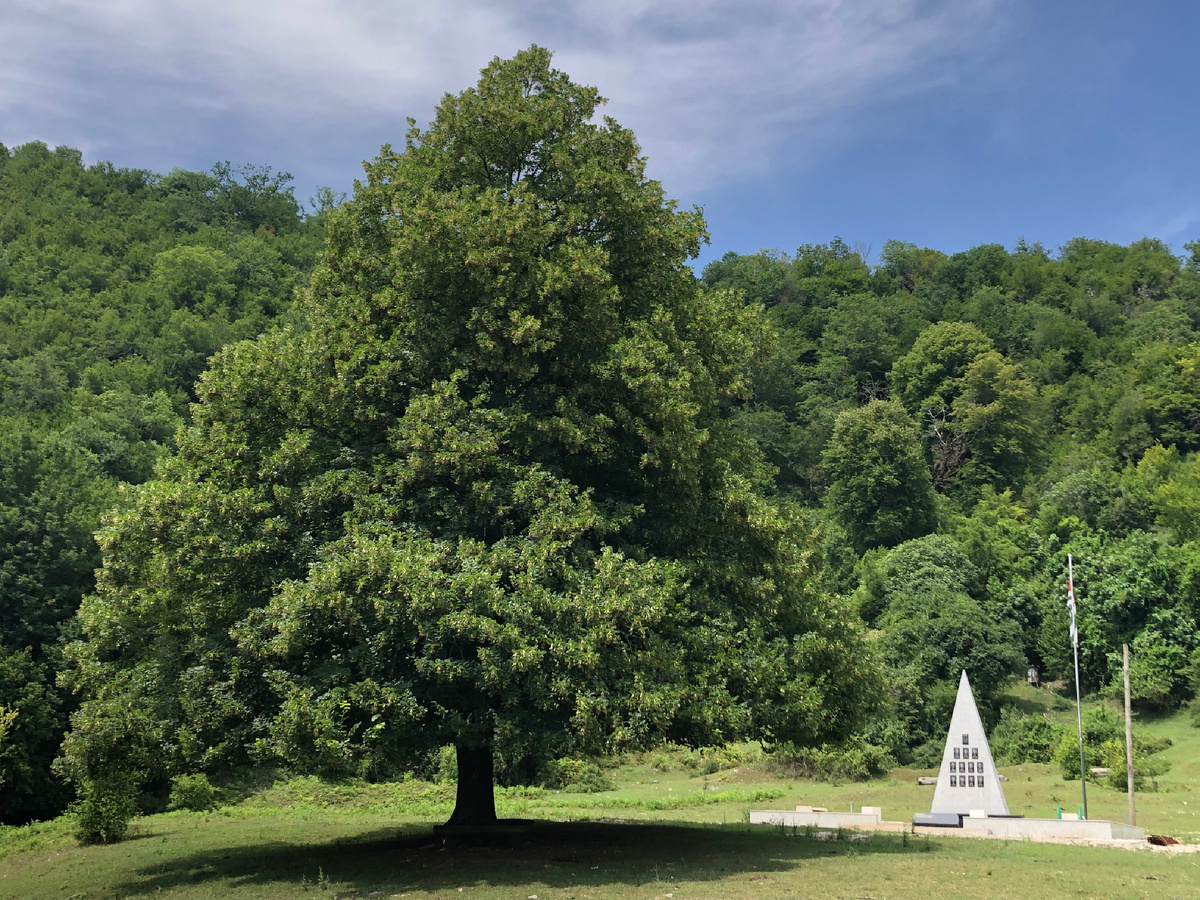Анхуа. Село за Новым Афоном.