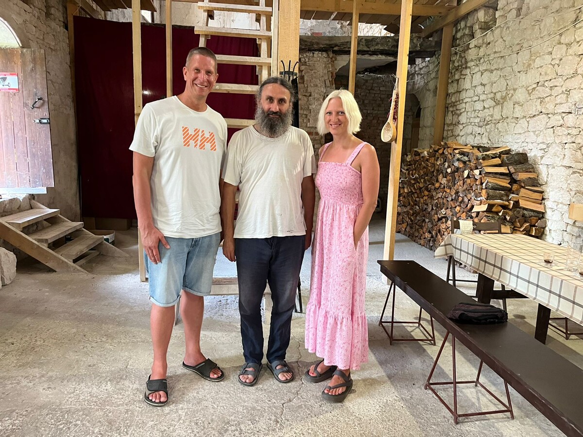 С отцом Дорофеем.