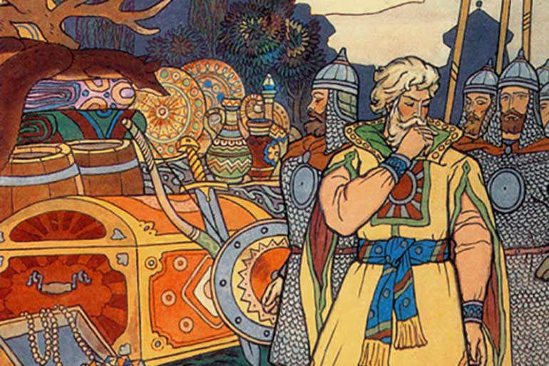 Новгородский Садко, легендарный купец.