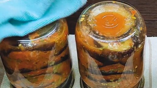 Баклажаны с чесноком - необычная закуска на зиму, которая удивит ваших гостей