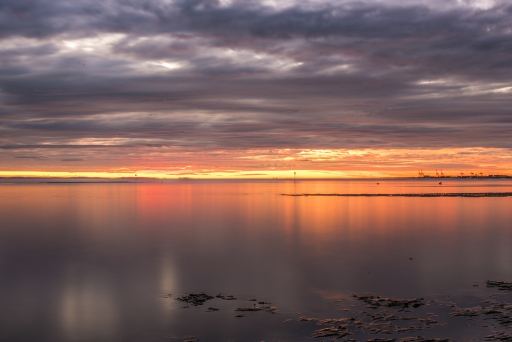 Перед восходом солнца. Фото из домашнего архива.