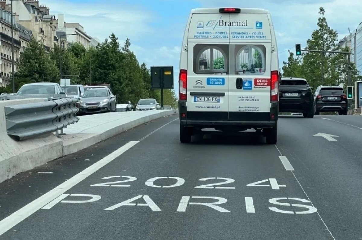    Парижские водители жалуются на олимпийские «выделенки» и высокие штрафы