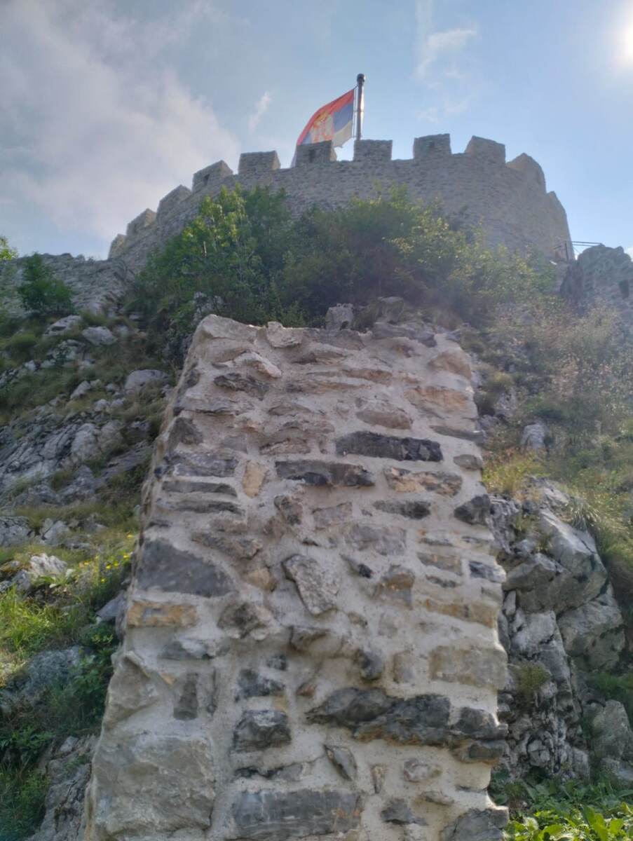 Башня. Крепость Стари Град в Ужице.