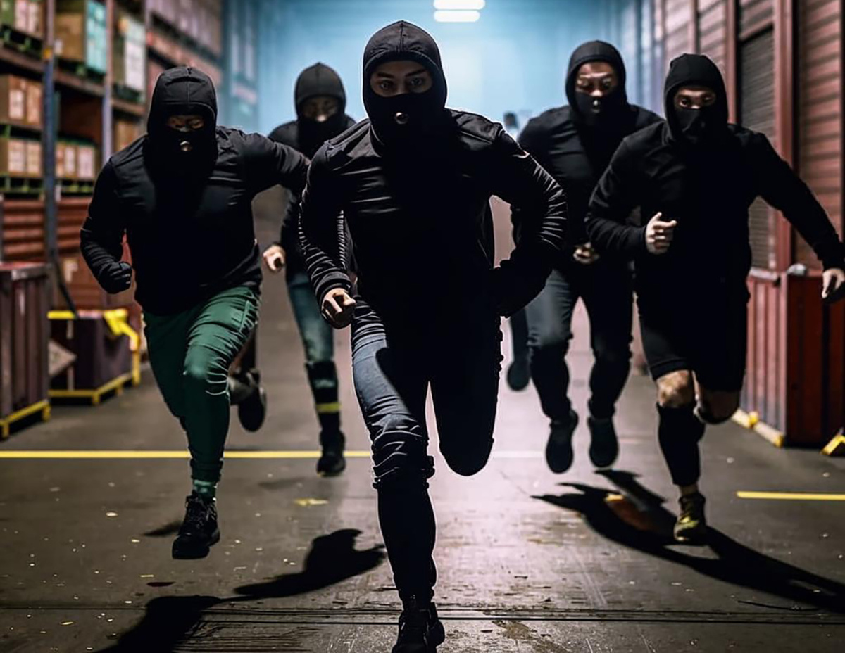 Пострадавшие считают, что грабители – обычные подростки.  Фото: Изображение сгенерировано нейросетью Kandinsky 3.1
