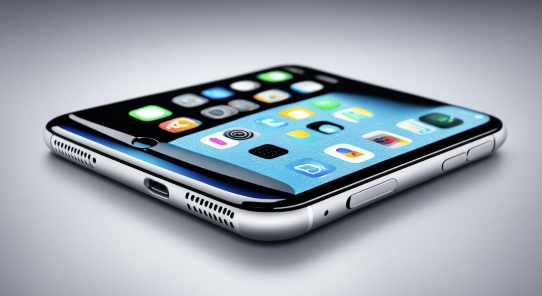 Создайте образ элегантного и современного iPhone с передовыми технологическими функциями, такими как распознавание лиц, камера высокого разрешения и полная интеграция с другими устройствами. Покажите iPhone в футуристическом окружении в окружении других передовых технологических гаджетов, чтобы подчеркнуть его позицию лидера в мире инноваций. Используйте смелые цвета и чистые линии, чтобы подчеркнуть элегантный дизайн и высокотехнологичные возможности iPhone.