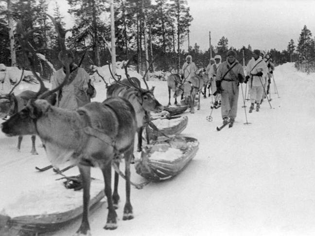 Финские лыжники, 1940 год / Фото: waralbum.ru
