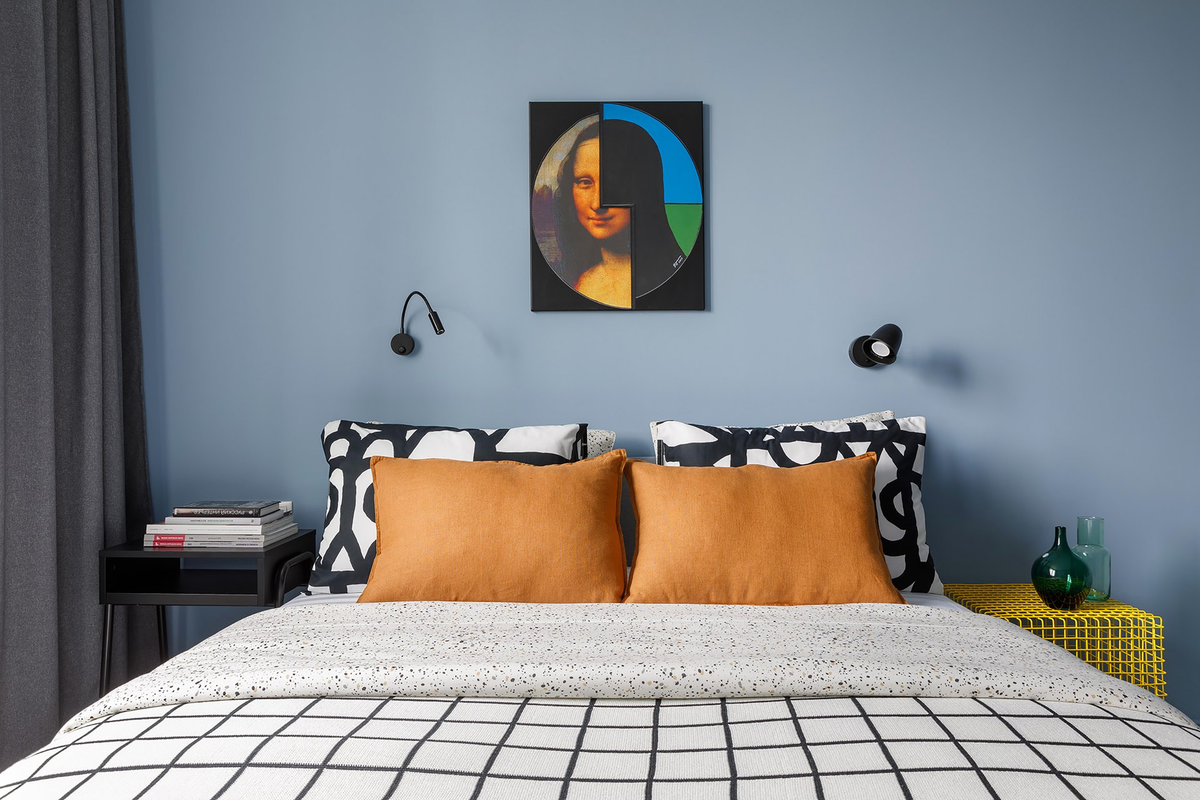 Интерьер квартиры 40 кв.м, ЖК «Царская Столица». Дизайнер: Алена Дорофеева; декоратор: Екатерина Наумова; фотограф: Иван Сорокин (@j.sorokin)