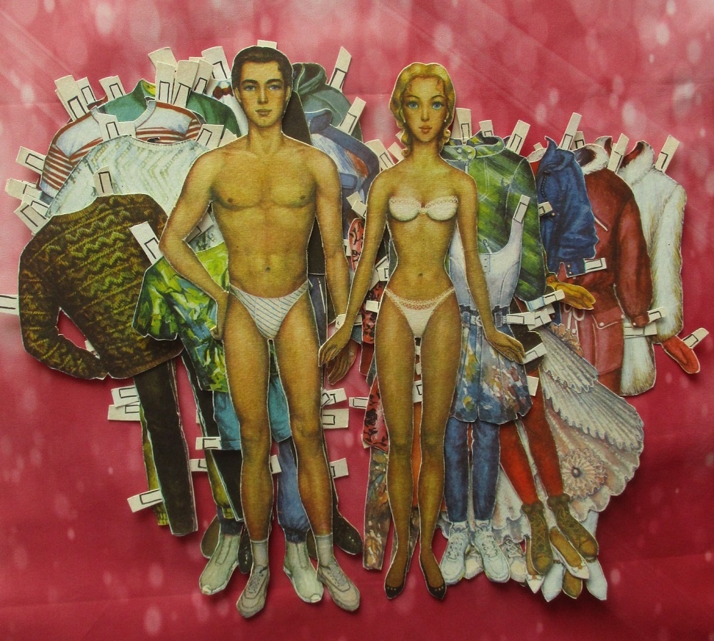 Куклы  со своей одеждой.