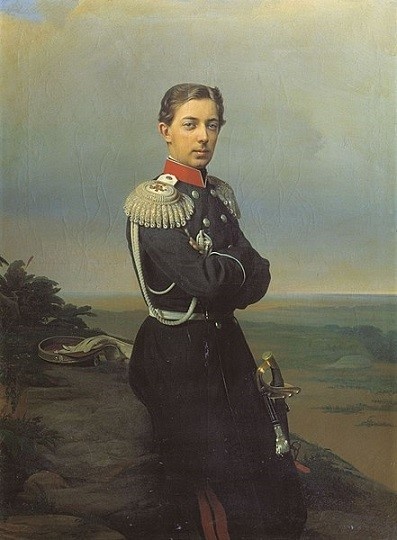 Портрет старшего брата императора Александра III, цесаревича Николая Александровича, кисти Сергея Зарянко (изображение из открытых источников)