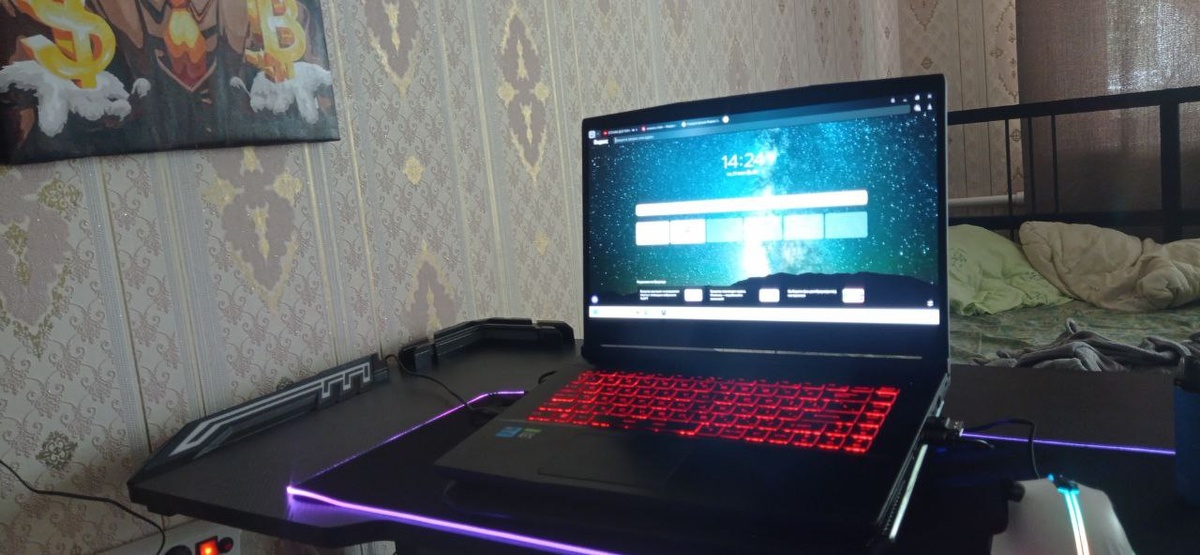 Мой игровой ноутбук / RTX 3050 / 32гб ОЗУ / i5-11400H