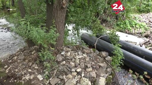 УСТАНОВЯТ ЗАПРУДУ БЕЗ ПОНИЖЕНИЯ УРОВНЯ ВОДЫ В ДИМИТРОВГРАДСКОМ ВОДОЕМЕ