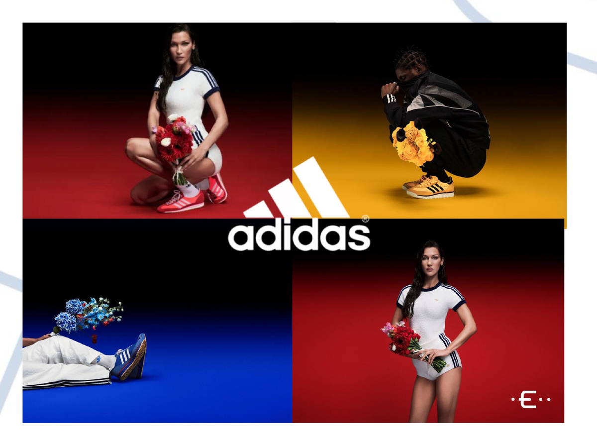 *Рекламная кампания "Adidas SL Super Light 72" 2024.