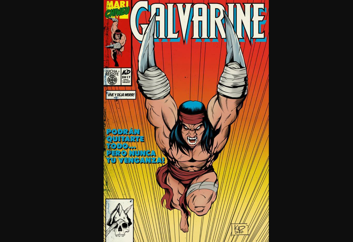 Гальварино - популярный персонаж латиноамериканских комиксов