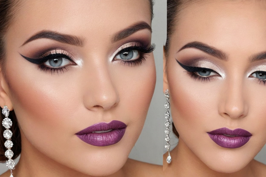 Картинка вечернего макияжа