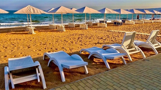 Крым сегодня. Я не ожидал увидеть это. Пляж Песчаная Балка - Лучший пляж Крыма.