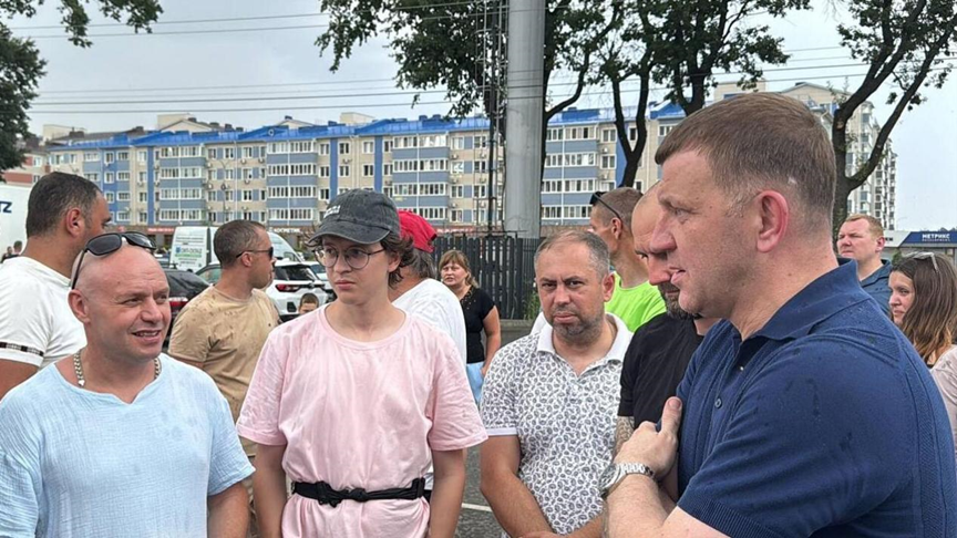 Встреча главы администрации Краснодара с жителями 
