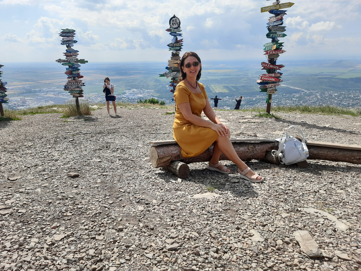 Я на вершине горы Машук в июле 2023 года