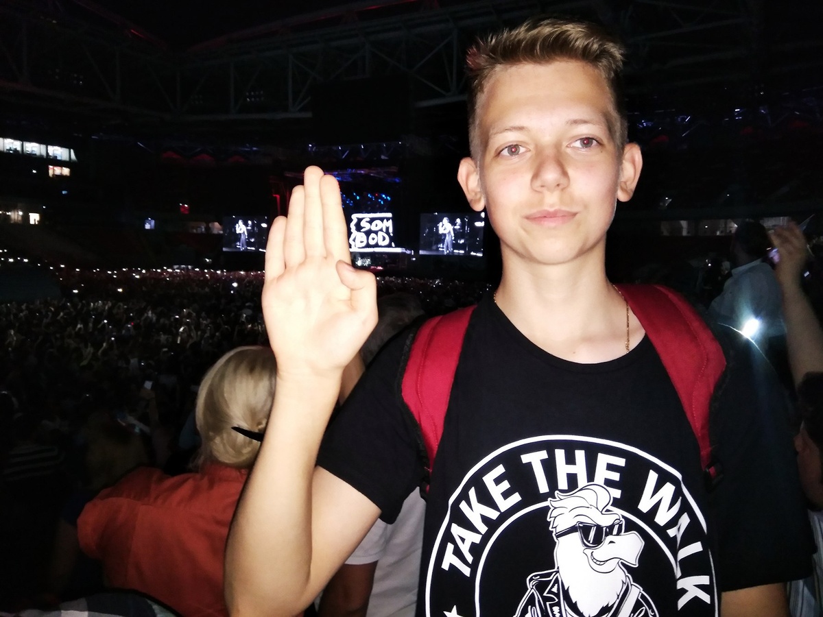 Я на концерте DEPECHE MODE в Москве