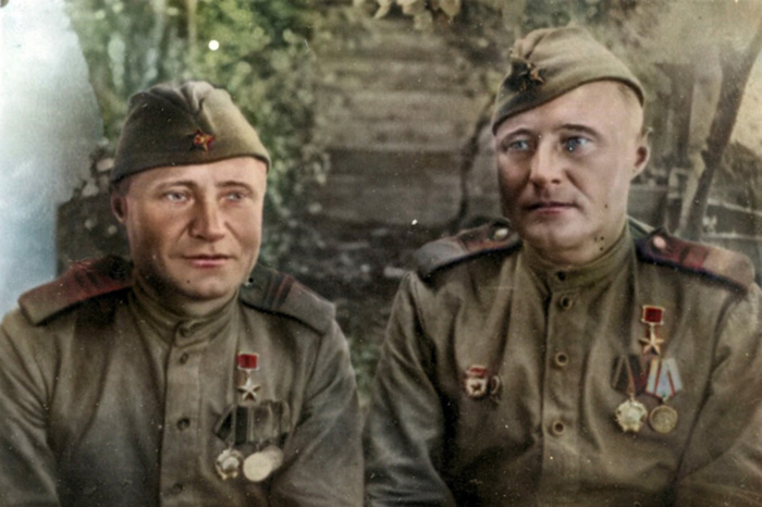 На Курской дуге братьям Луканиным впервые пришлось увидеть новейшие немецкие «тигры» и померяться с ними силами 