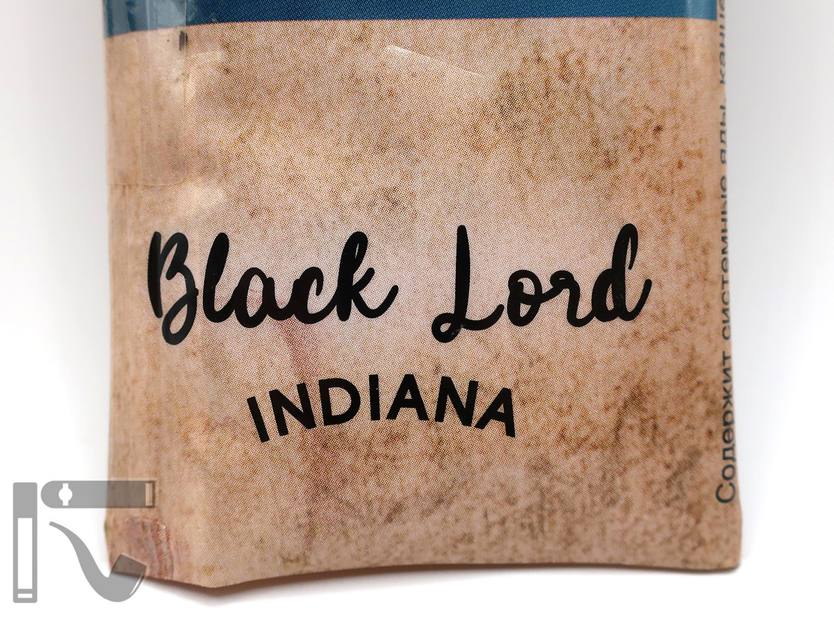 Трубочный табак Black Lord Indiana. Фото:©канал "Уголок Курильщика"