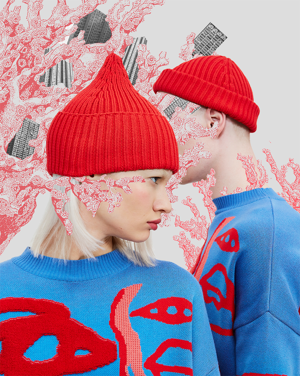 Шапка Beanie Red