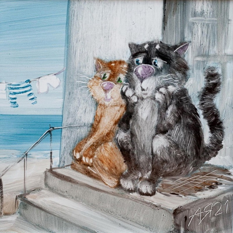 очаровательные коты Анатолия Ярышкина