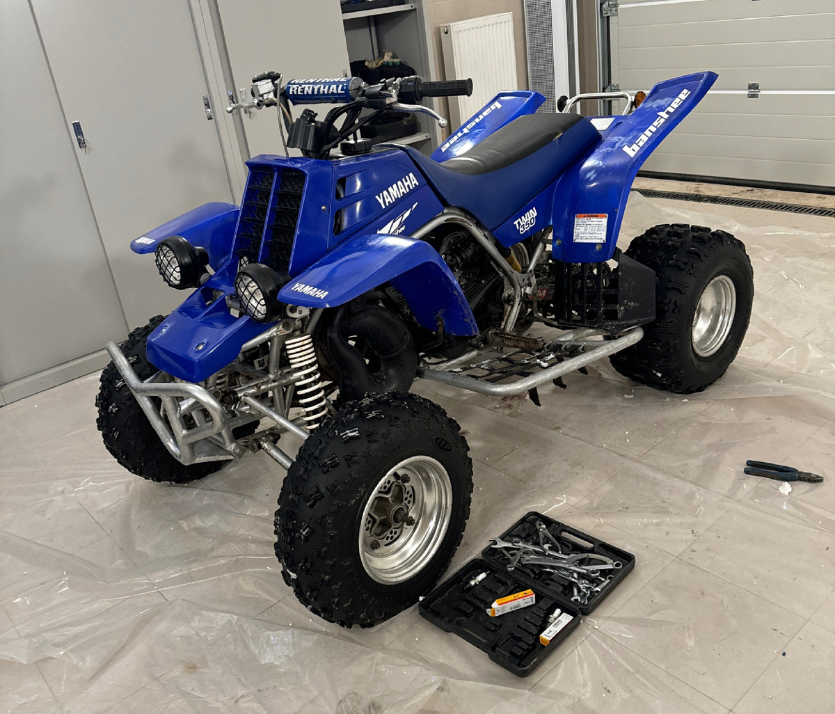 Первый взгляд на Banshee, 10 февраля 2024 года, гараж RQC customs