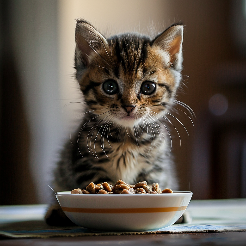 Выбираем корм для вашего котенка грамотно