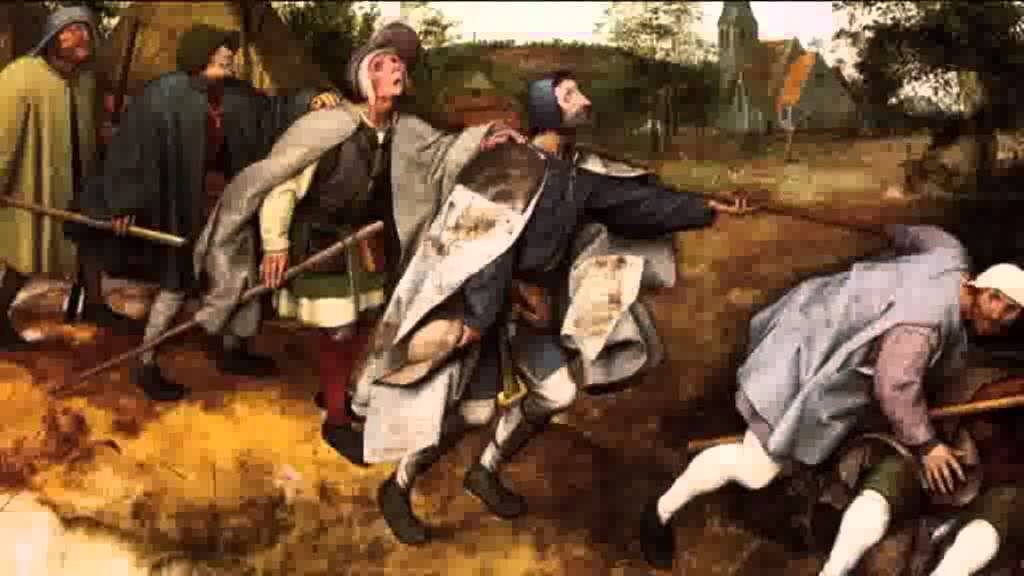 Картина Питера Брейгеля "Слепцы"