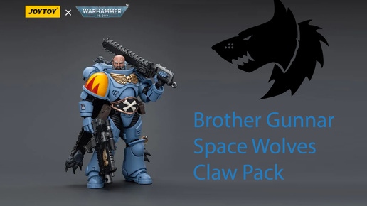 Обзор JOYTOY Space Wolves Claw Pack Brother Gunnar