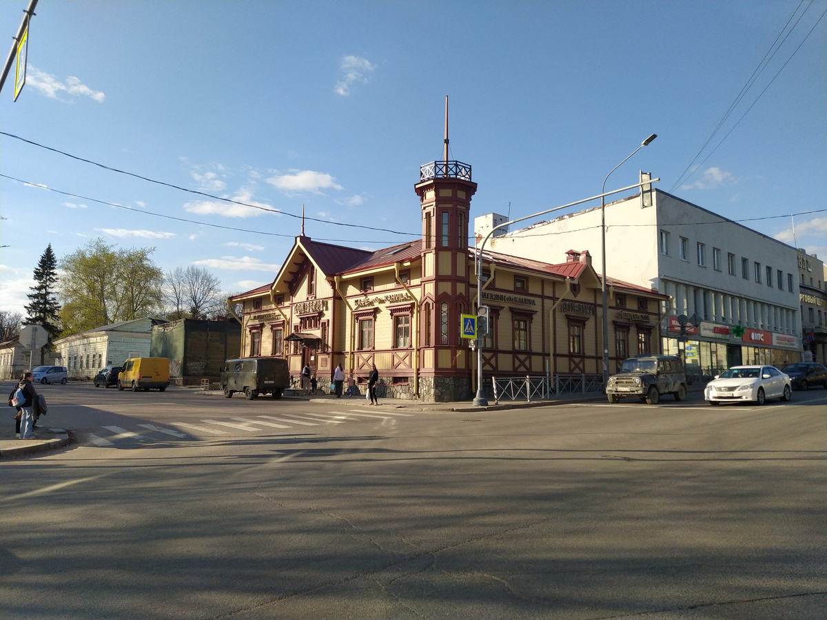 В Сортавала есть интересная архитектура
