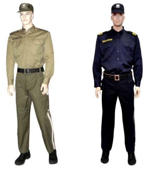 Летняя служебная форма одежды (вариант ношения с рубашкой с длинными рукавами).