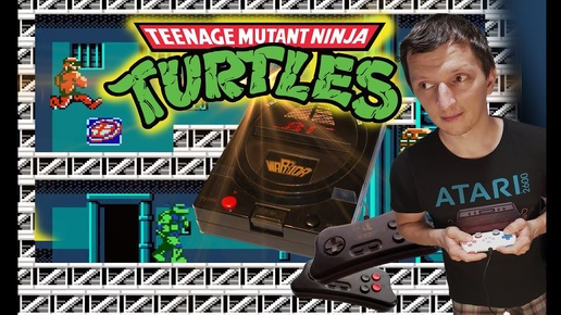 Первые черепахи на денди (Nes, Famicom) Погуляем по игре Teenage Mutant Ninja Turtles.