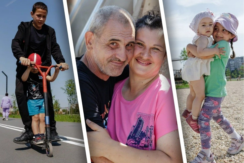    Семья любит проводить время вместе. Валерий ЗВОНАРЕВ