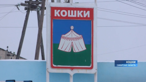 На гербе села изображена юрта, именно она дала название Кошкам: тюркское слово «кош» - в переводе означает «стоянка, шалаш, палатка». В таких «кошах» жили первые поселенцы, чуваши.