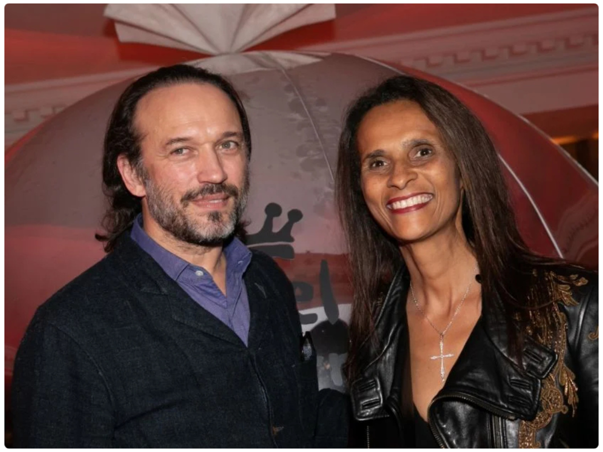 Венсан Перес и его жена Карен Силла