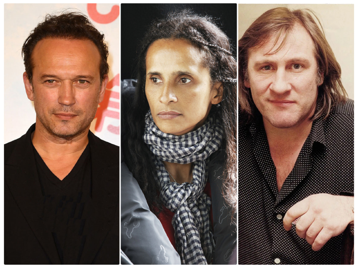 Любовный треугольник. Венсан Перес, Карин Силла и Жерар Депардье 