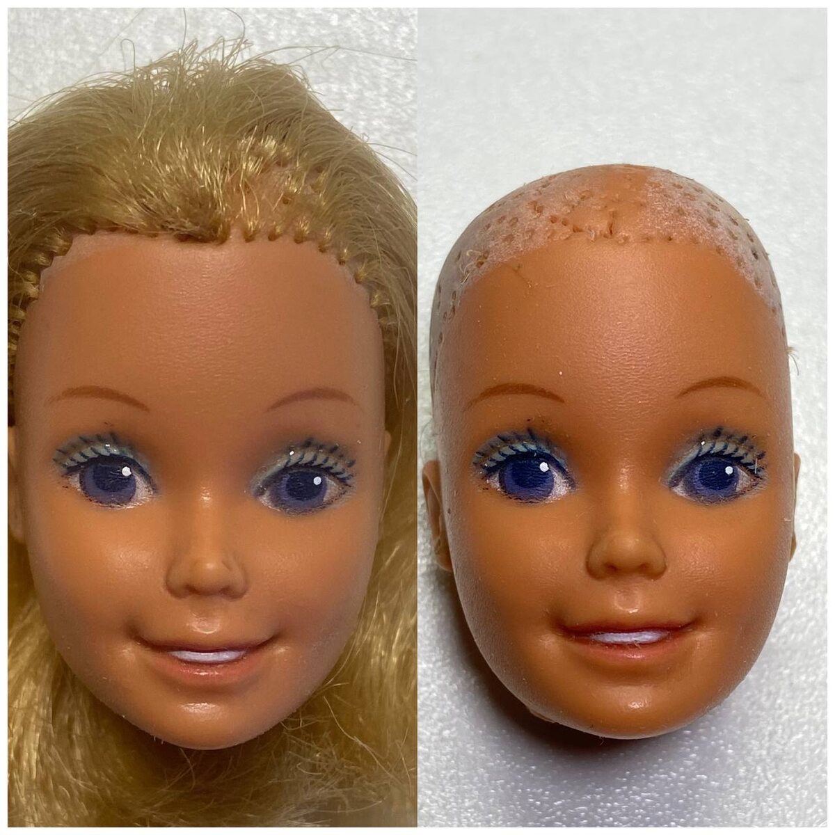 Носик до и после 