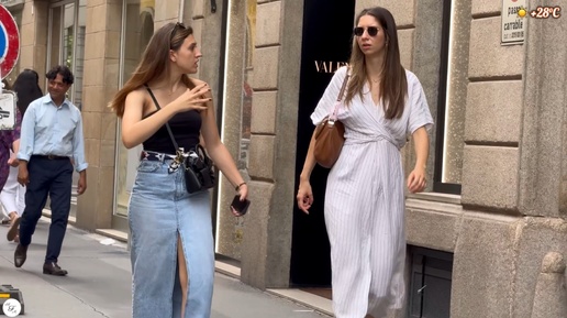 Как одеваются в Милане летом👒